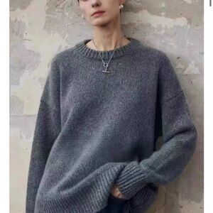 NWT Grey Cashmere Sweater